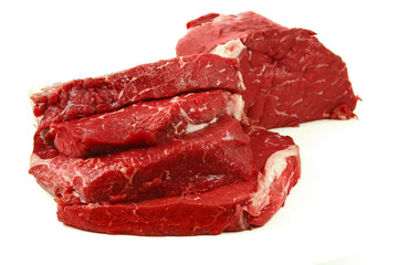 uncooked meat