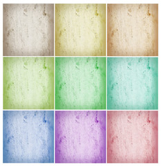 collage of multicolored abstract backgrounds