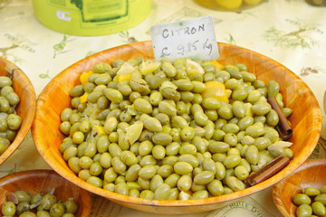 olives vertes