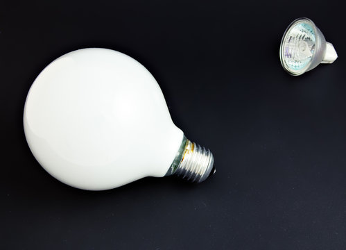 Two bulbs for illumination