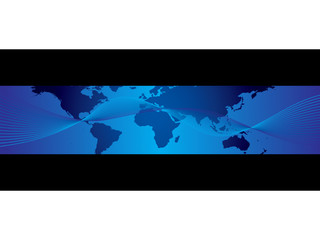 World business banner