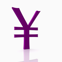 Obraz premium 3D Yen