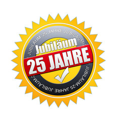25 jahre jubiläum
