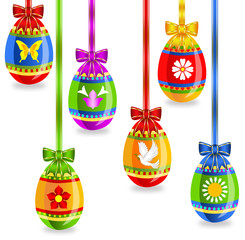 Colourful Easter eggs (set 2)