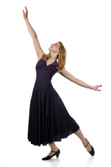 Naklejka premium Woman Dancing