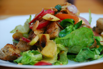 Salade composée.