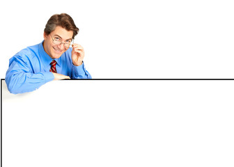 Smiling businessman