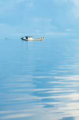 Fishing boat in the sea, Banda Islands, Indonesia