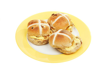 Hot cross buns