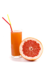 grapefruit and juice