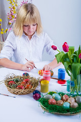 Painting Easter Eggs