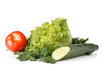 Still-life with vegetables