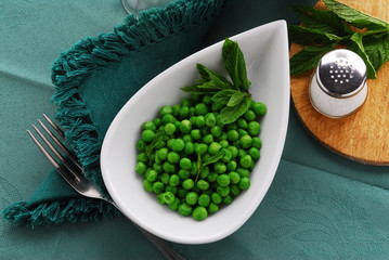 Insalata di piselli alla menta - Contorni