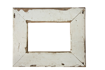 old wooden picture frame - 12442256