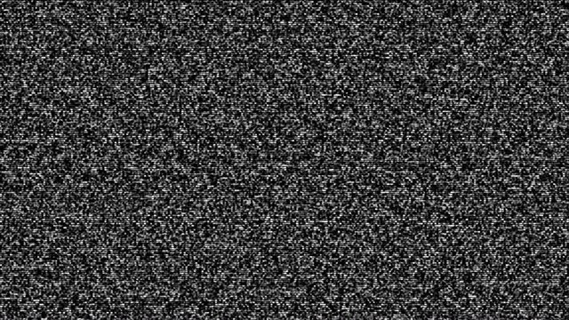 Tv static with noise HD