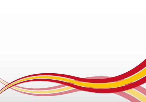 Hintergrund mit spanischen Farben/Schw&uuml;ngen