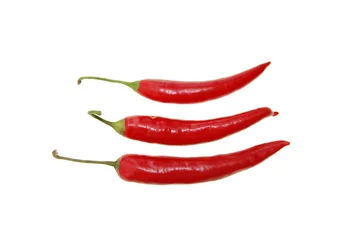 Fotobehang Hot chilli pepper © Pixelbliss