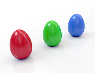 Colorful eggs