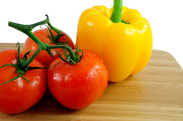 Tomatoes And Bell Pepper