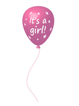 "It's a girl" Balloon