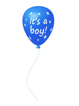 "It's a boy!" Balloon