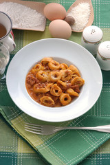 Cappelletti pasticciati - Primi piatti Emilia Romagna