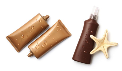 suntan lotion