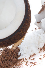 Coconut and chocolate