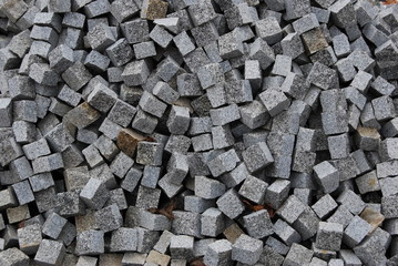 stone block paving