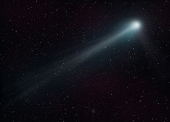 Fototapeta na wymiar Kometa