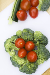 Broccoli and Tomatoes