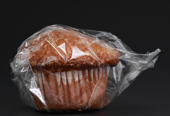 wrapped muffin