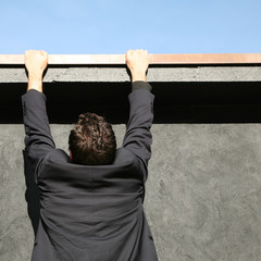 men black wall