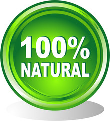 Button 100% natural