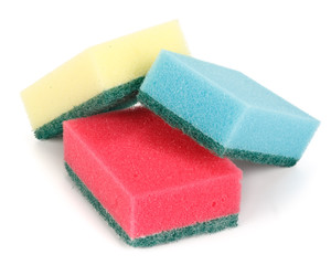 Various household sponges