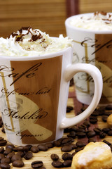Kaffee mit Sahne