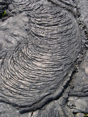 Coulée de lave Ile de la Réunion