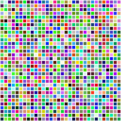 Colorful multi color seamless square tiles