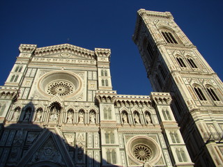 Naklejka premium fasada katedry we Florencji