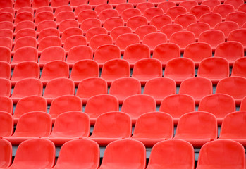 Empty stadium