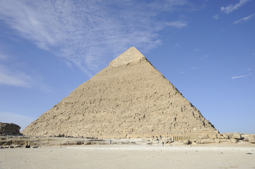 Fototapeta na wymiar Wielka Piramida Mykerinosa w Gizie