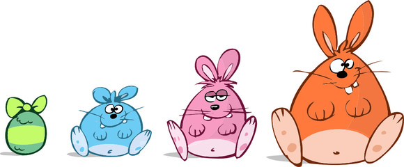 easter rabbits