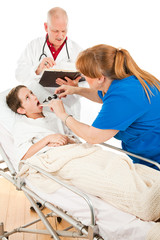 Fototapeta premium Pediatric Hospital - Say Ahhh