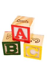 Alphabet learning blocks