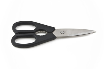 black and silver scizzors (closed)