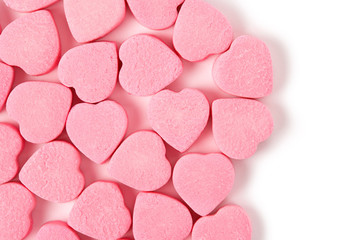 Pink Heart Shape Candy
