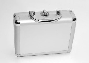 Metallic briefcase