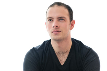 Fototapeta premium young man isolated