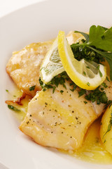 Rotbarschfilet mit Kartoffeln
