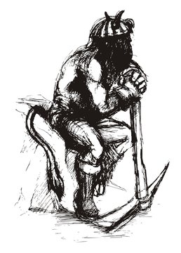 devil dwarf miner